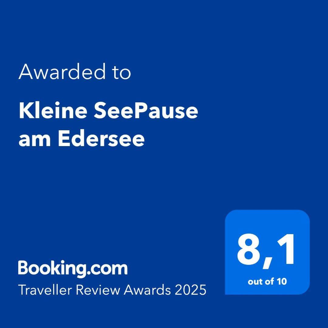 Kleine Seepause Am Edersee Scheid  Εξωτερικό φωτογραφία